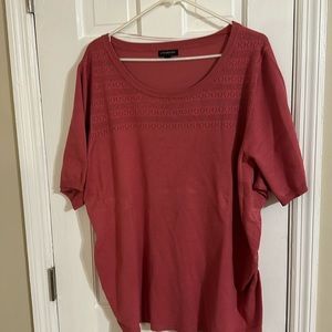 26 / 28 Lane Bryant Sweater with Ruched Sides